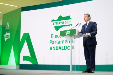 El consejero de Sanidad, Presidencia y Emergencias de la Junta de Andalucía, Antonio Sanz.