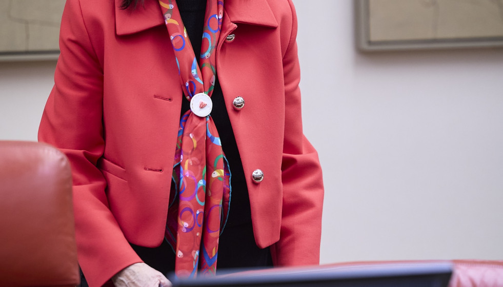 Archivo - La ministra de Defensa, Margarita Robles, en el Congreso
