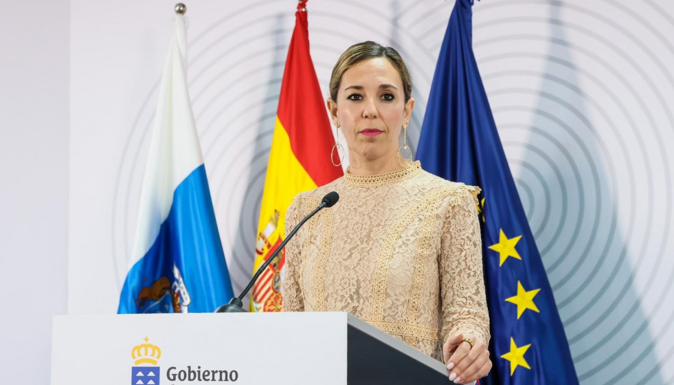 Archivo - Jessica de León, consejera de Turismo y Empleo del Gobierno de Canarias
