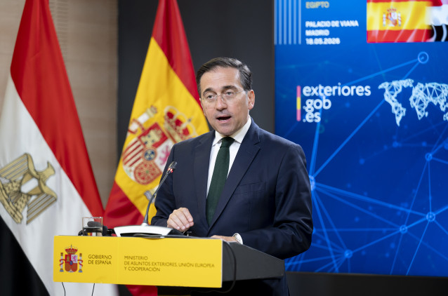 El ministro de Asuntos Exteriores, Unión Europea y Cooperación, José Manuel Albares