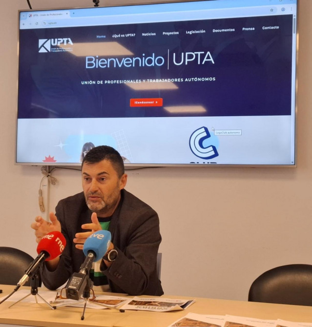 El presidente de UPTA, Eduardo Abad