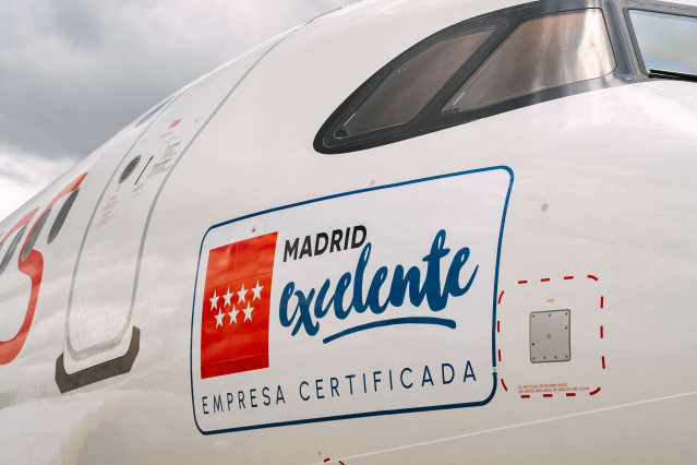 Iberia Express con el sello 
