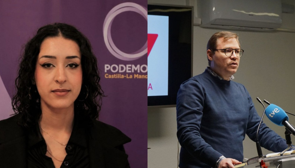 Los líderes de Podemos e IU en Castilla-La Mancha