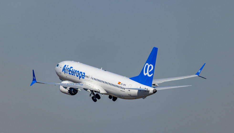 Archivo - Avión de Air Europa.
