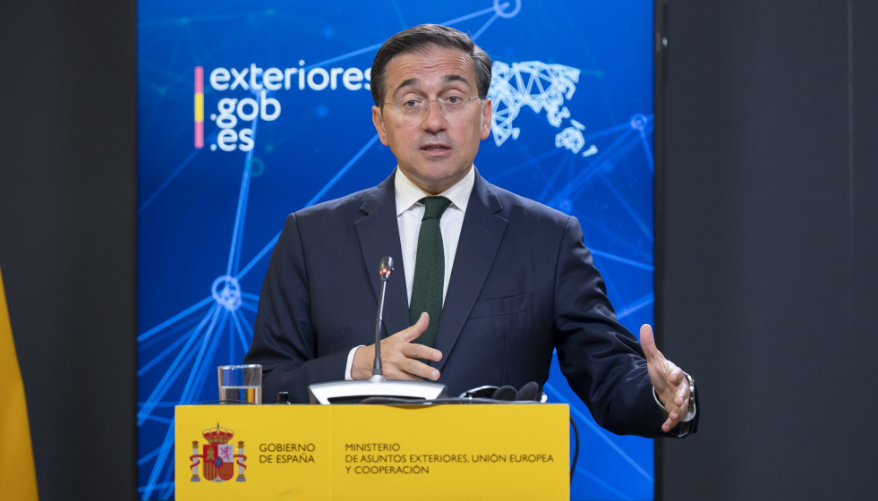 El ministro de Asuntos Exteriores, Unión Europea y Cooperación, José Manuel Albares