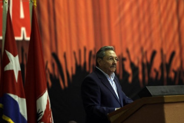 Archivo - El Presidente De Cuba, Raúl Castro, En La I Conferencia Nacional Del PCC.