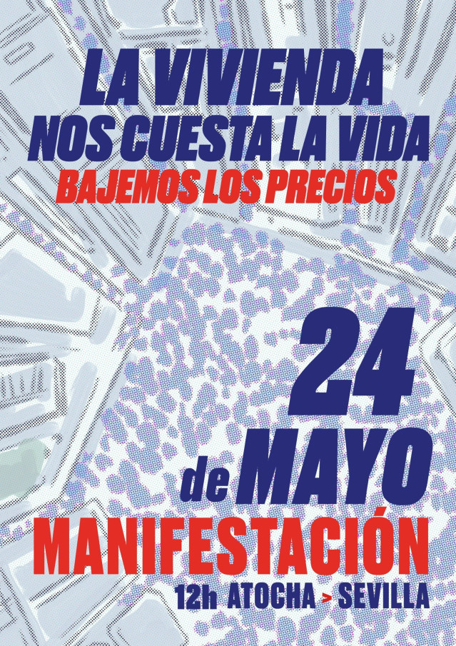 Sindicato de Inquilinas de Madrid convoca una manifestación el 24 de mayo
