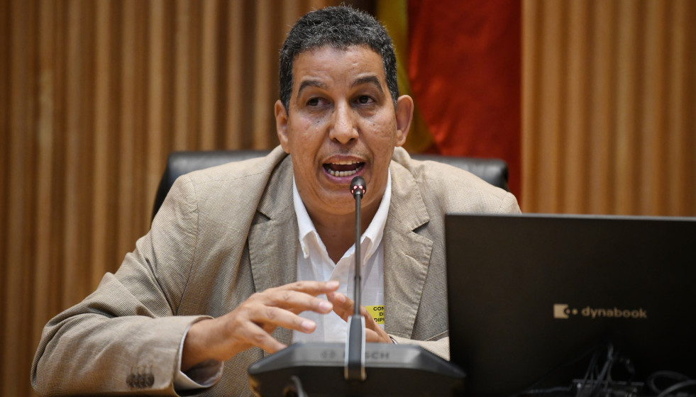 Archivo - El responsable del Frente Polisario en España, Abdulah Arabi