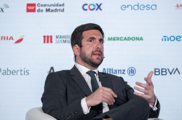 El presidente ejecutivo de Cox, Enrique Riquelme