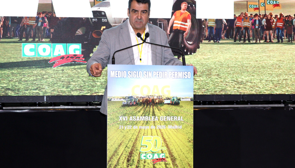 Andrés Góngora,  secretario general de COAG