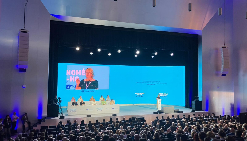 XVII Congreso autonómico del PP de Baleares, este sábado en Palma.