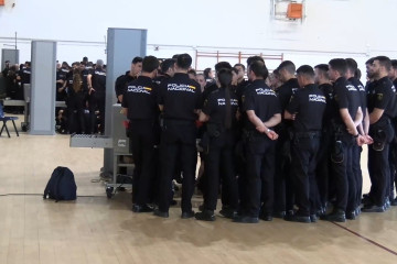 Forman a 300 voluntarios y 2.600 alumnos de la Escuela Nacional de Policía para la seguridad en la visita del Papa
