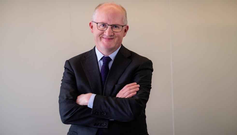 Archivo - El economista jefe del Banco Central Europeo (BCE), Philip Lane.