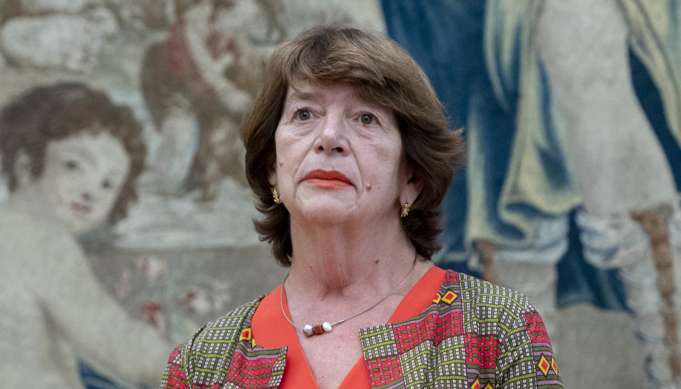 Archivo - La nueva subgobernadora del Banco de España, Soledad Núñez, durante la ceremonia de toma de posesión del nuevo gobernador del Banco de España, en el Banco de España, a 24 de septiembre