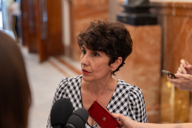 Archivo - La portavoz del PNV en el Congreso, Maribel Vaquero.