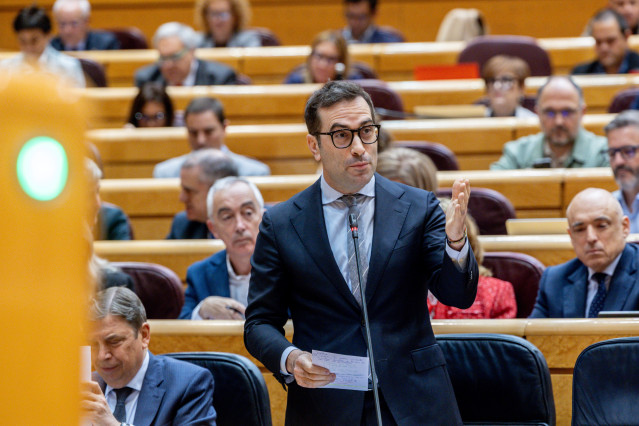 El vicepresidente primero del Gobierno y ministro de Economía, Comercio y Empresa, Carlos Cuerpo.