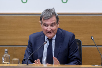 Archivo - El presidente de AMETIC, Francisco Hortigüela Martos, durante el Encuentro Informativo ‘Unlocking growth. Frictionless trade for smes powered by e-invoicing and AI’, organizado por Euro