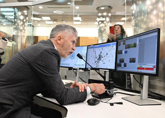 Archivo - El ministro del Interior, Fernando Grande-Marlaska,