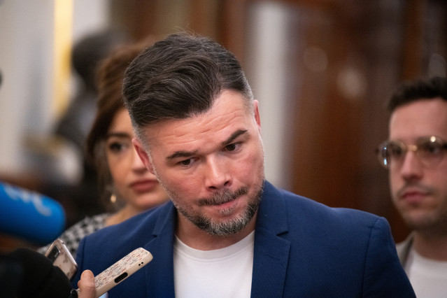 El diputado de ERC, Gabriel Rufián.