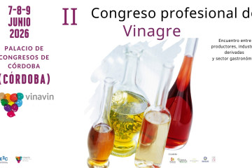 Cartel del II Congreso Profesional del Vinagre.