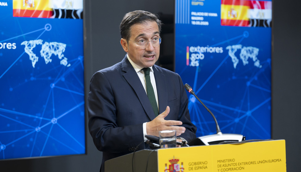 El ministro de Asuntos Exteriores, Unión Europea y Cooperación, José Manuel Albares