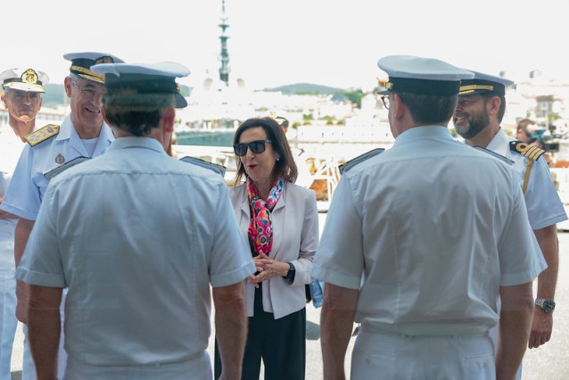Margarita Robles se reúne este miércoles en Ferrol con las dotaciones del despliegue aliado en Chipre