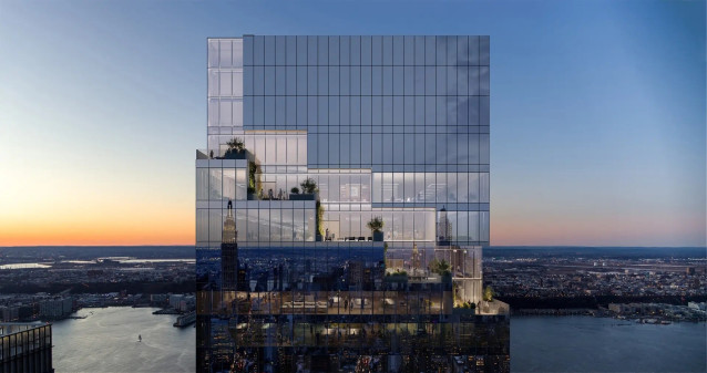 Torre The Spiral, de Turner Construction Company, en Nueva York (Estados Unidos).