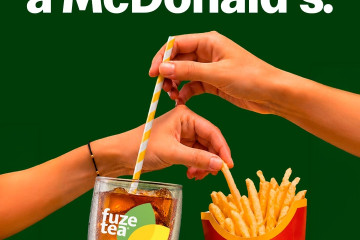 Alianza entre McDonald's y Fuze Tea (Coca-Cola)