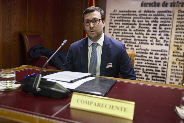 Archivo - El Presidente de la Asociación de Empresas con Gran Consumo de Energía (AEGE), Carlos Antonio Navalpotro Fuster