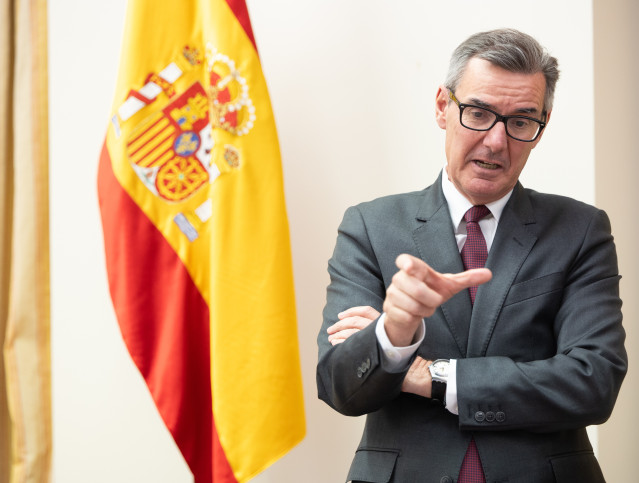 El presidente de la Comisión Nacional del Mercado de Valores (CNMV), Carlos San Basilio, comparece ante la Comisión de Economía, Comercio y Transformación Digital, en el Congreso de los Diputados, a 28 de mayo de 2026, en Madrid (España).