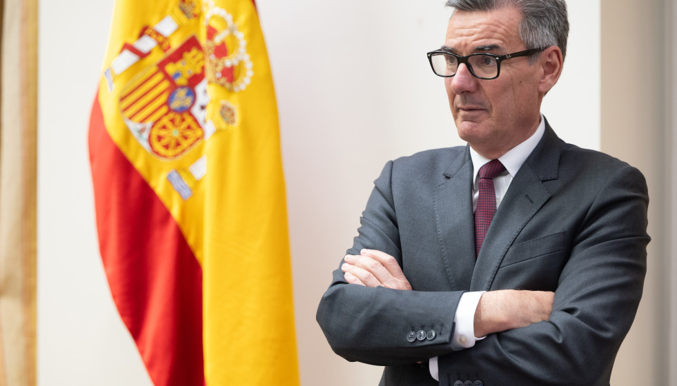 El presidente de la Comisión Nacional del Mercado de Valores (CNMV), Carlos San Basilio.
