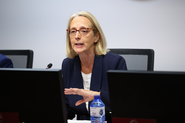 Archivo - La presidenta de la AIReF, Inés Olondriz, en una imagen de archivo.