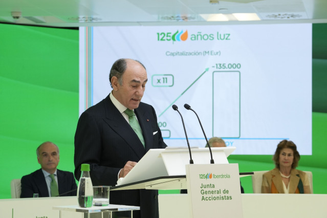 El presidente de Iberdrola, Ignacio Sánchez Galán
