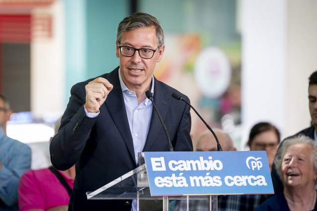 El secretario general del PP de Madrid, Alfonso Serrano.