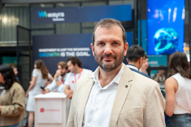 Archivo - CEO de Wayra, Andrés Saborido