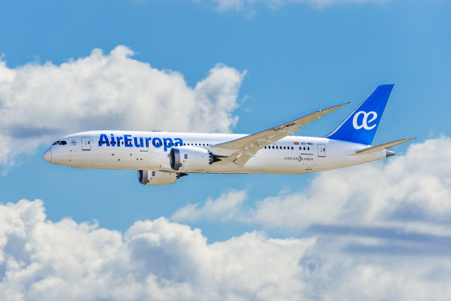 Archivo - Avión de Air Europa.