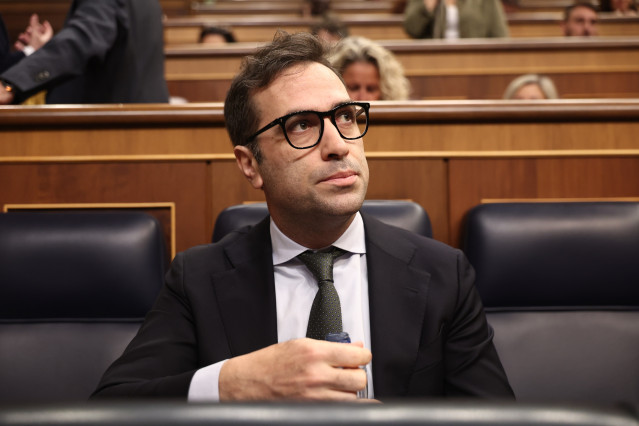 El vicepresidente primero del Gobierno y ministro de Economía, Carlos Cuerpo.