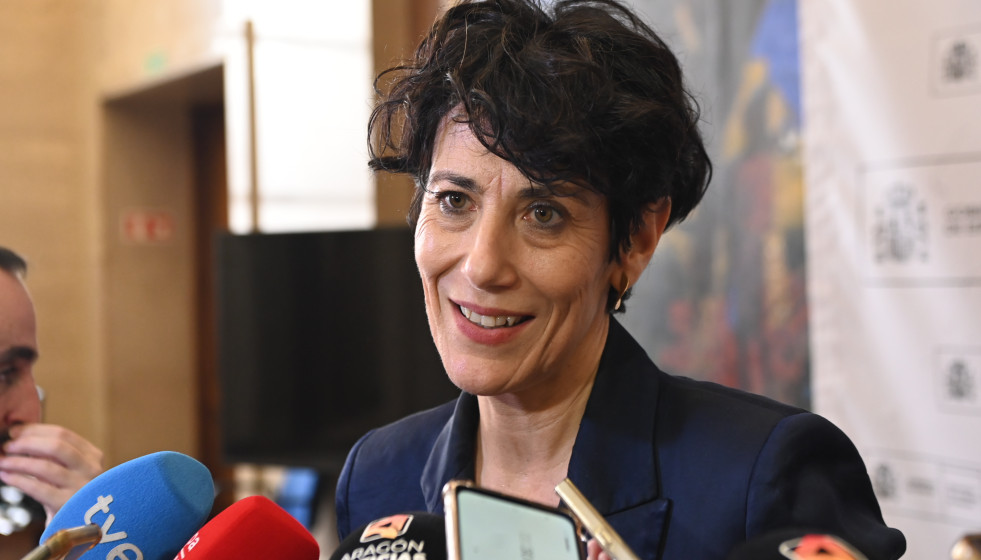 La ministra de Inclusión, Seguridad Social y Migraciones, Elma Saiz