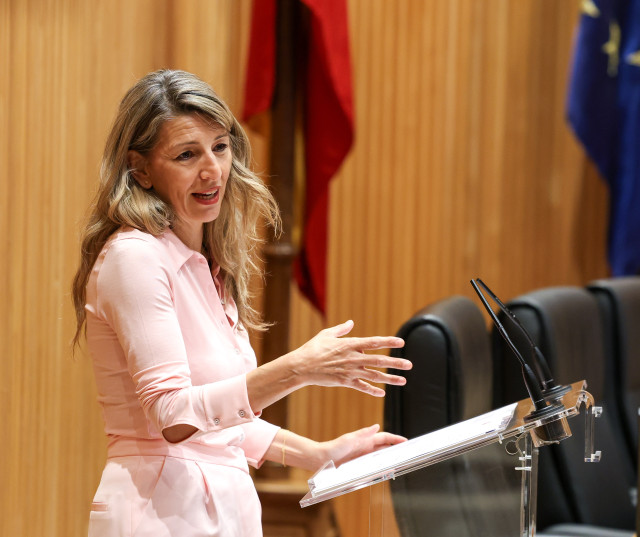 La vicepresidenta segunda y ministra de Trabajo y Economía Social, Yolanda Díaz
