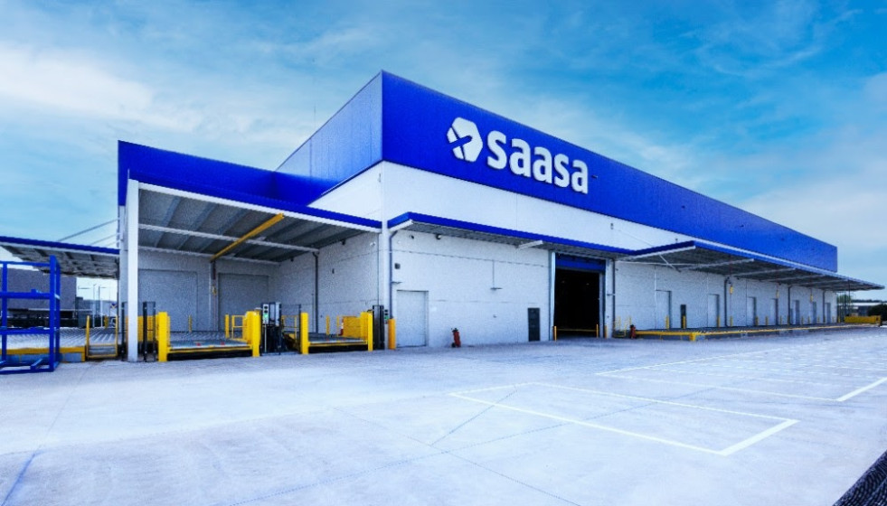 Archivo - Terminal de carga de Saasa, compañía de Andino Global, en el aeropuerto de Madrid-Barajas.