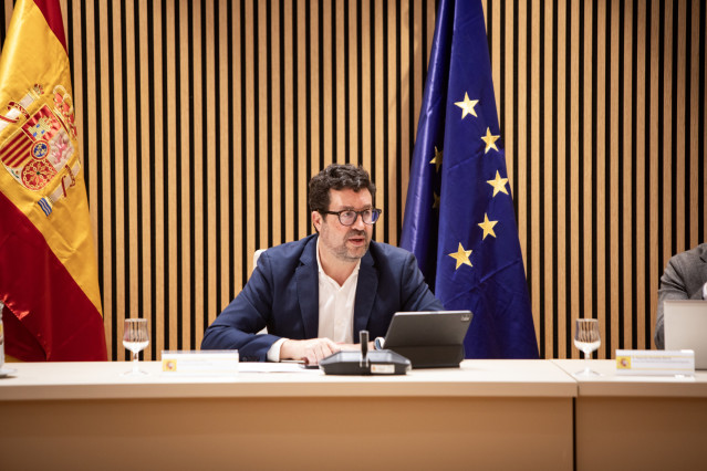 Archivo - El secretario de Estado de Trabajo, Joaquín Pérez Rey.