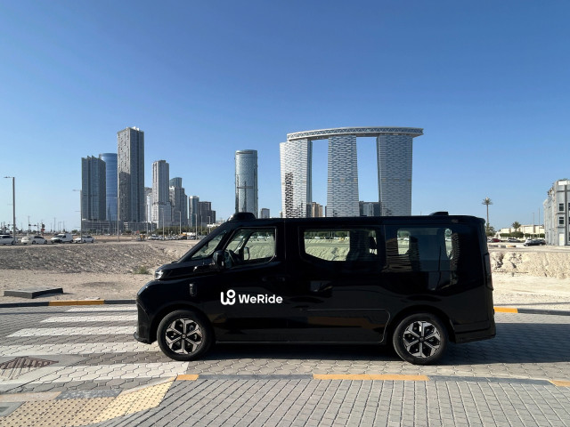Archivo - WeRide announced the launch of fully driverless Robotaxi trial operations in Abu Dhabi