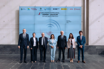 Encuentro Empresarial España-Uruguay organizado por la Cámara de Comercio de España, CEOE e ICEX España Exportación e Inversiones al que ha asistido la ministra de Industria, Energía y Minería 
