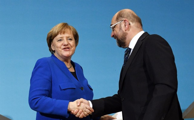 Merkel y schulz 210118