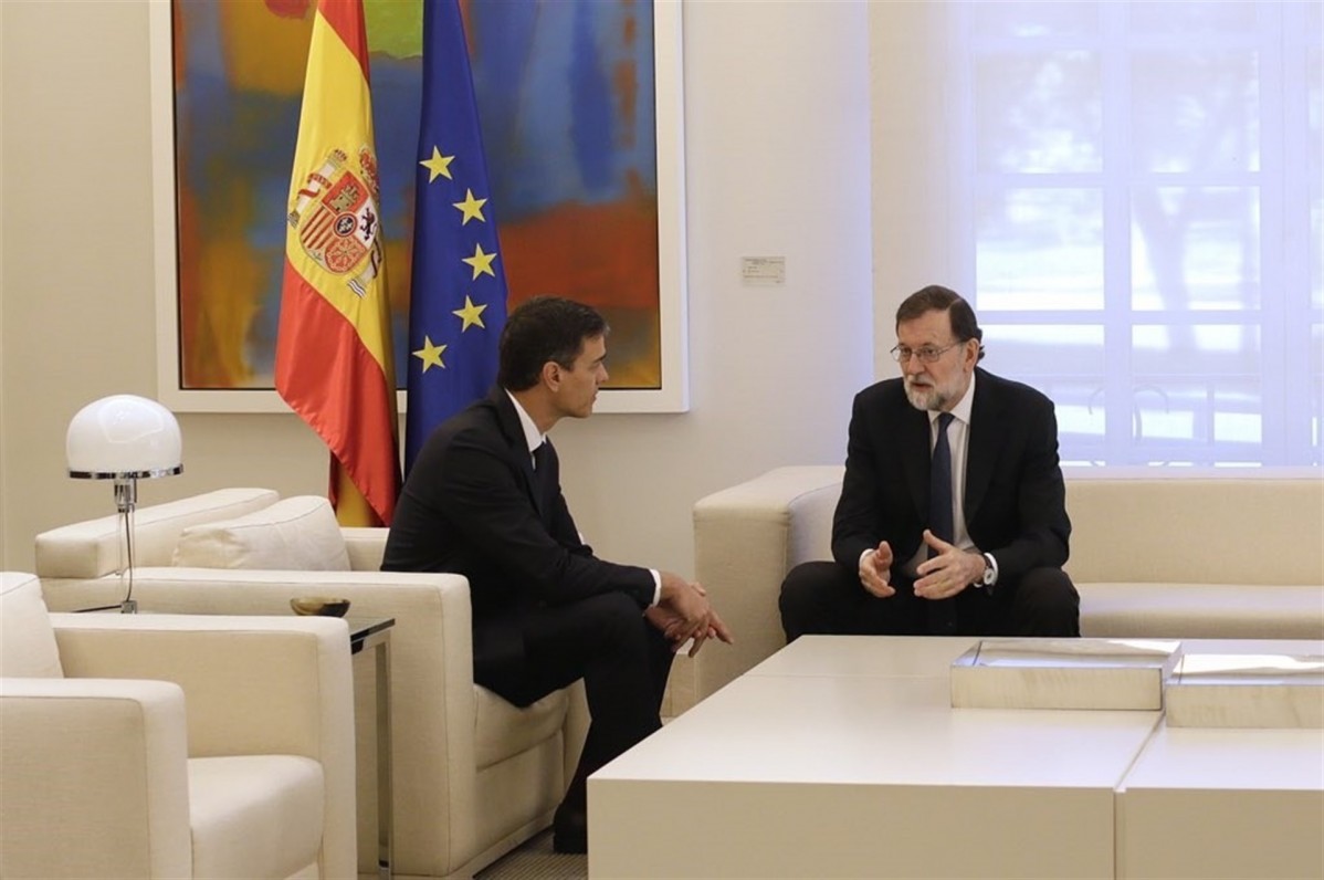 Pedro sanchez y mariano rajoy