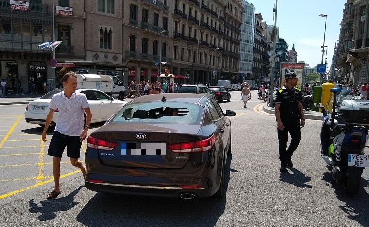 Uber huelga taxis barcelona 27072018