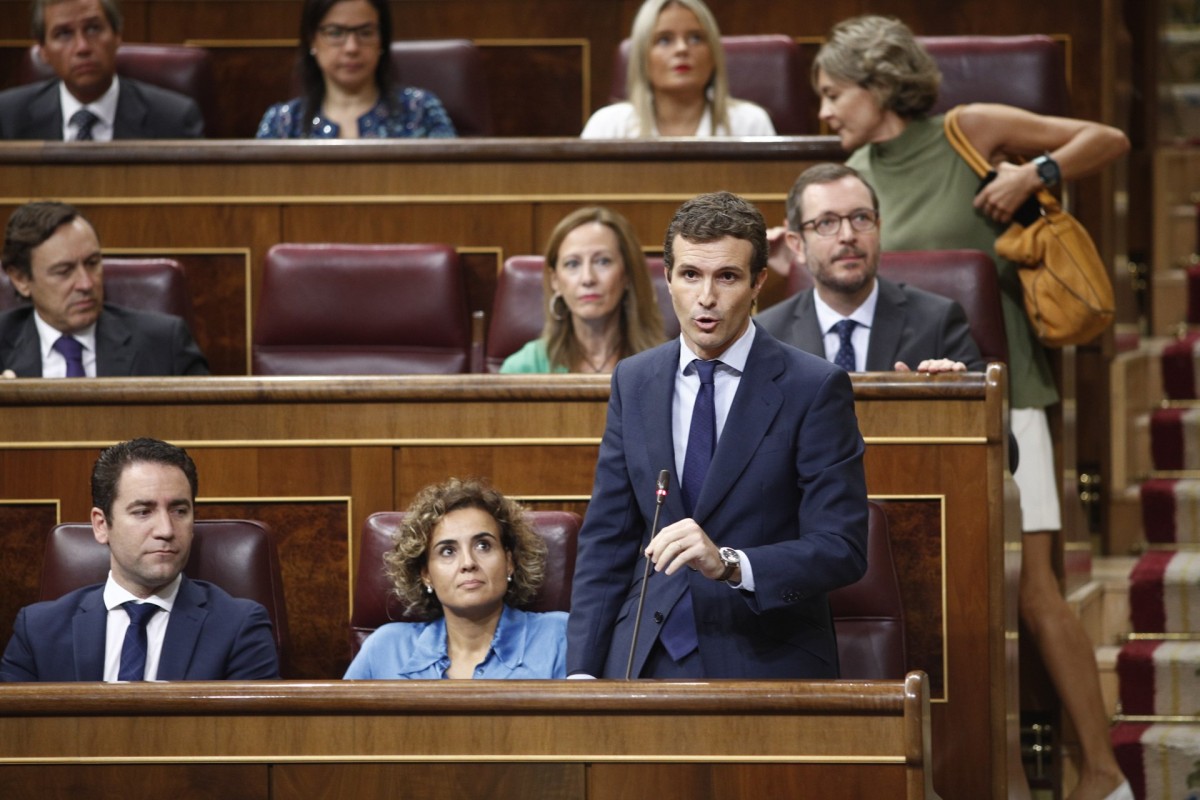 Pablo casado sesión de control