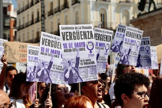 Feminismo manada abuso sexual violación manifestación 20092018