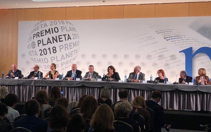 Rueda de prensa del Premio Planeta 2018