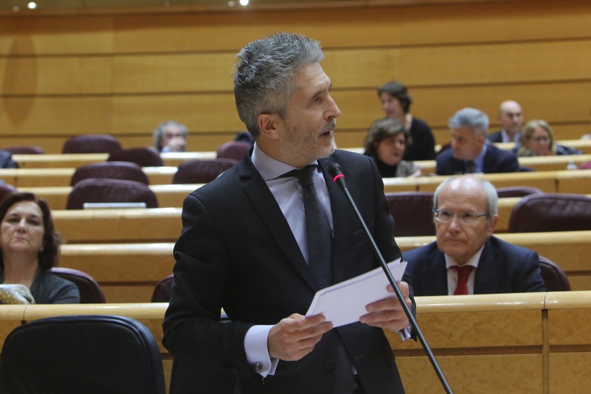 Marlaska pleno senado